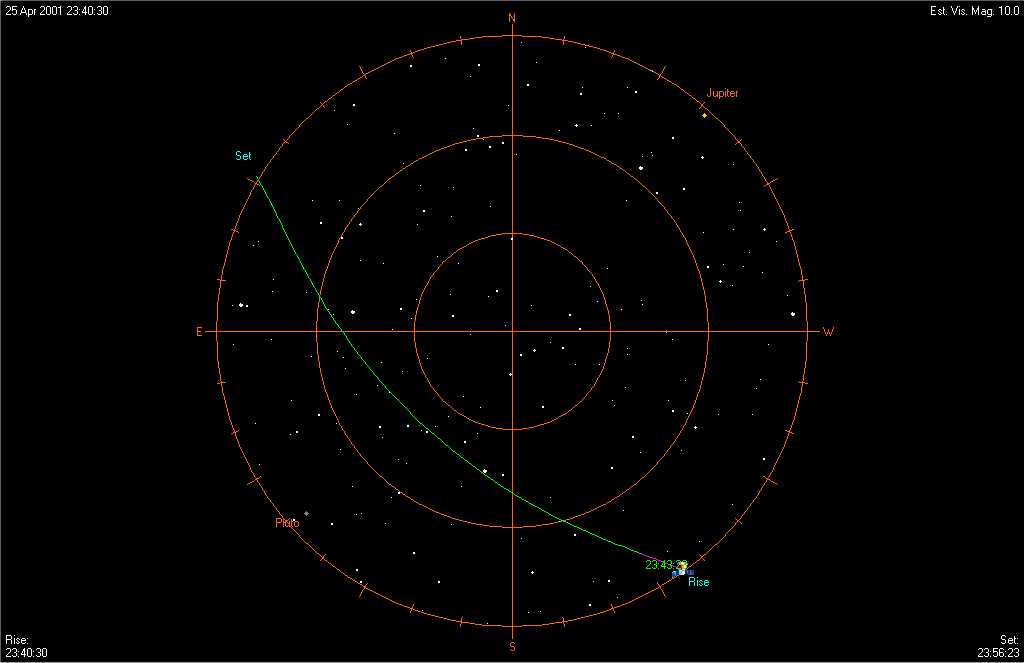 Satelite Cosmos18672, seen from Hessdalen-AMS, 25. April 2001