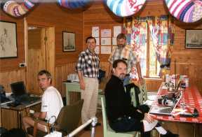 Bj&oslash;rn-Gitle Hauge, Stelio Montebugnoli, Erling Strand og Massimo Teodorani.