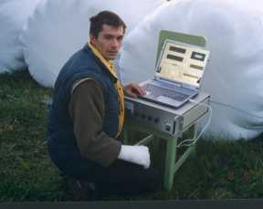 Andrea Cremonini ved ELFO systemet